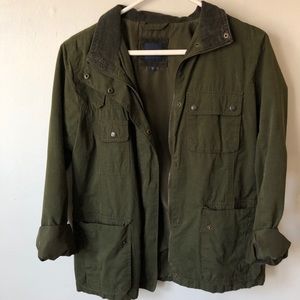 Green army jacket